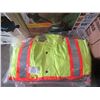 Image 1 : New Condor XL Lime Hi-Viz Safety Jacket