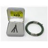 Image 1 : Jade Bangle  & Black Coral Branch Pendant