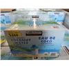 Image 1 : 3 Cases of Kirkland Organic Coconut Water