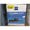 Image 1 : 5 Boxes of 200 Zeiss Lens Wipes