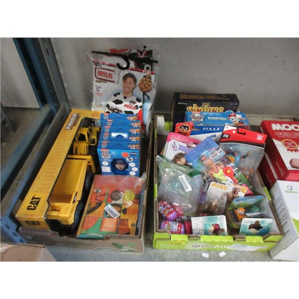 2 Boxes of Assorted Toys & Games