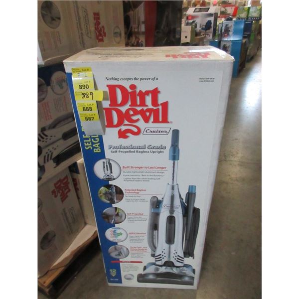 New Dirt Devil Cruiser Upright Bagless Vacuum