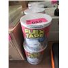 Image 1 : 8 Rolls of 4" x 5 Foot Flex Tape