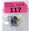 Image 1 : 20 CTW Loose, Assorted Gemstones