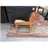 Image 1 : Child's Wood Rocking Horse