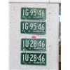 Image 1 : 2 Pairs of 1971 Alberta License Plates