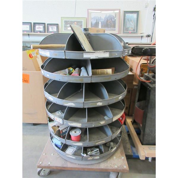 Spring Part Sorter Rolling Heavy Duty Spinning Parts Sorter
