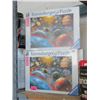 Image 1 : 3 New Ravensburger 1000 Piece Puzzles