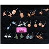Image 1 : 12 Pairs of New Frederick Design Metal Earrings
