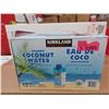 Image 1 : 3 Cases of Kirkland Organic Coconut Water
