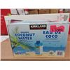 Image 1 : 3 Cases of Kirkland Organic Coconut Water