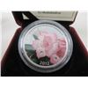 Image 2 : 2012 Canada Fine Silver Rhododendron $20 Coin