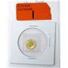 Image 1 : 1/20 Oz .9999 Fine Gold 2009 Maple Leaf Coin