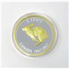 Image 2 : 5 Troy Oz. .9999 Silver Canadian 2017 Big Coin