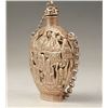 Image 3 : A SILVER BUDDHA SNUFF BOTTLE & PENDANT QING DYNASTY.