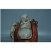 Image 5 : A PORCELAIN ENAMEL BUDDHA FIGURE QING DYNASTY.
