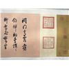 Image 12 : A RARE INK & COLOR FAMILLE ROSE PAINTING QING DYNASTY.