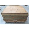Image 1 : Pallet Multiple Plywood Sheets 48"L x 24" W x Mix (5/8" & 3/4")
