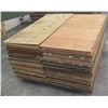 Image 1 : Pallet Multiple Plywood Sheets 48"L x 24" W x Mix (5/8" & 3/4")
