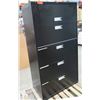 Image 1 : Black Metal 5 Drawer Lateral File Cabinet