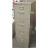 Image 1 : Beige Metal 4 Drawer File Cabinet