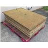 Image 1 : Pallet Multiple Plywood Sheets 48"L x 34" W x 5/8"