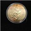 Image 3 : LOONEY TUNES 80 YEARS OF BUGS BUNNY GOLD PLATED COIN w/ CASE