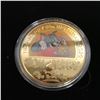 Image 2 : 80 YEARS OF TOM & JERRY GOLD PLATED COIN w/ CASE