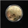 Image 3 : 80 YEARS OF BATMAN GOLD PLATED COIN w/ CASE