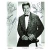 Image 1 : Liberace Authentic Signed B& W 8x10 Promo Photo w/ Piano Sketch JSA