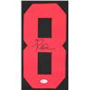 Image 2 : George Kittle Authentic Signed Black Pro Style Jersey w/ Red Numbers (Beckett Witnessed)