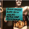 Image 2 : HULK HOGAN SIGNED 8X10 PHOTO (BEACH SHOP HOLOGRAM)