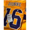 Image 2 : MARCEL DIONNE SIGNED LOS ANGELES KINGS JERSEY (JSA COA)