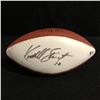 Image 1 : KORDELL STEWART PITTSBURGH STEELERS AUTHENTIC SIGNED MINI WILSON WHITE PANEL FOOTBALL (BAS)