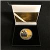 Image 1 : 80 YEARS OF BATMAN GOLD PLATED COIN w/ CASE