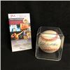 Image 1 : EDDIE MATTHEWS SIGNED BASEBALL W/512 HR'S INSCRIPTION (JSA COA)