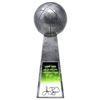 Image 1 : LARRY BIRD SIGNED BASKETBALL CHAMPION 14 INCH REPLICA SILVER TROPHY w/ COA