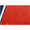 Image 2 : 1954 Yankees (12) Mantle, Berra, +10 Signed & Framed 9x9 Sheet (PSA/DNA COA)