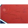 Image 3 : 1954 Yankees (12) Mantle, Berra, +10 Signed & Framed 9x9 Sheet (PSA/DNA COA)