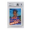 Image 1 : DWIGHT GOODEN SIGNED NEW YORK METS 1985 TOPPS ROOKIE CARD #620 W/84 NL ROY (BECKETT/AUTO GRADE 10)