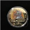 Image 2 : TOM & JERRY 80th ANNIVERSARY GOLD PLATED COIN w/ CERTIFICATE