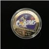 Image 2 : LeBRON JAMES COMMEMORATIVE GOLD PLATED COIN w/ CERTIFICATE