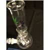 Image 2 : TOMMY CHONG SIGNED 8" GLASS BONG w/ BOWL (CLEAR)