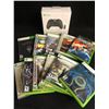 Image 1 : XBOX 360 VIDEO GAME LOT w/ XBOX CONTROLER