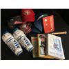 Image 1 : SPORTS FAN APPAREL & SOUVENIR LOT