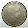 Image 1 : 1897 U.S. BARBER HALF DOLLAR