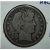 Image 1 : 1911 U.S. BARBER HALF DOLLAR