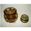Image 2 : HAND PAINTED POWDER JARS