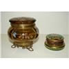 Image 3 : HAND PAINTED POWDER JARS