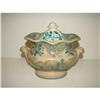 Image 1 : GREEN TRANSFERWARE SUGAR DISH